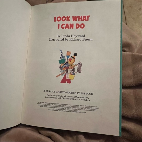 Sesame Street: Look What I Can Do by Linda Hayward and Jim Henson (Hardcover) - Picture 2 of 5